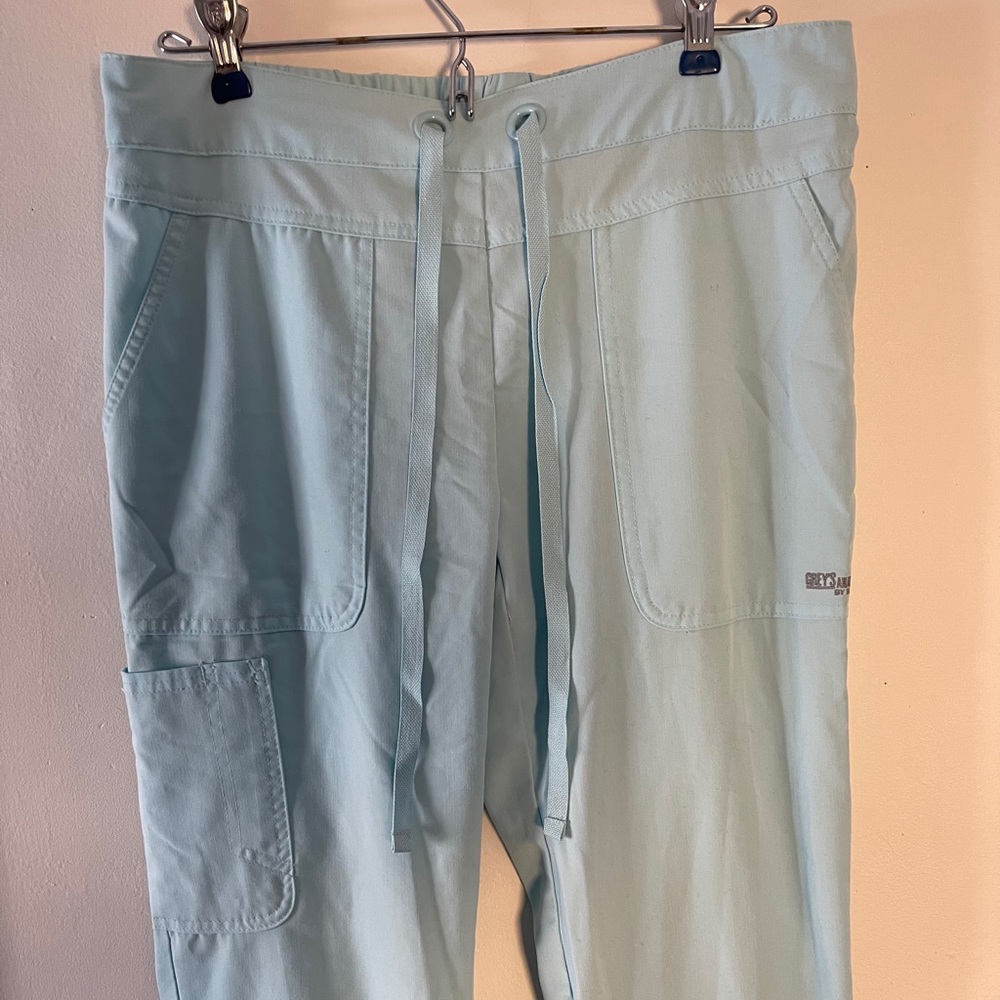 Grey's Anatomy Women's Aqua Scrub Pants
